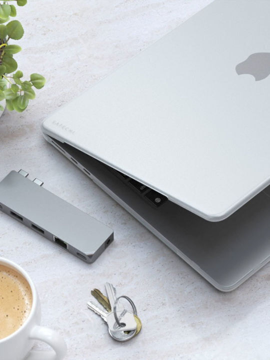 Satechi Θήκη για Laptop MacBook Air 13.6" M2 2022 Clear ST-MBAM2CL