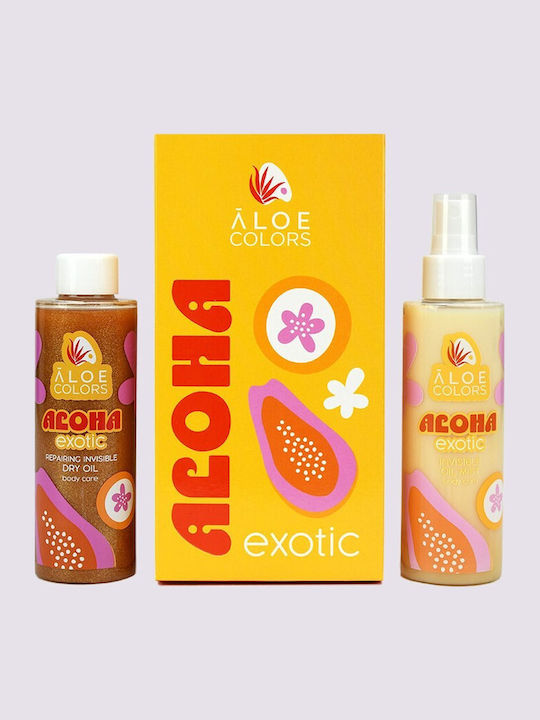 Aloe Colors Exotic Hautpflegeset für Feuchtigkeitsspendend