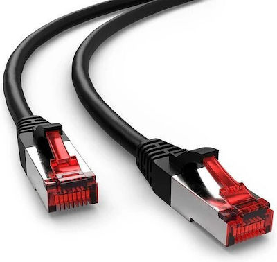 Goobay S/FTP Kat.6 Ethernet-Netzwerkkabel 5m Schwarz