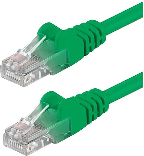 Goobay U/UTP Cat.5e Ethernet Network Cable 10m Green 1pcs