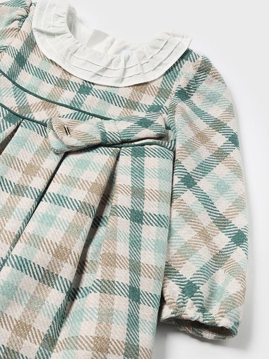 Kinderkleid Langärmelig Geprüft Petrol (Item J062)