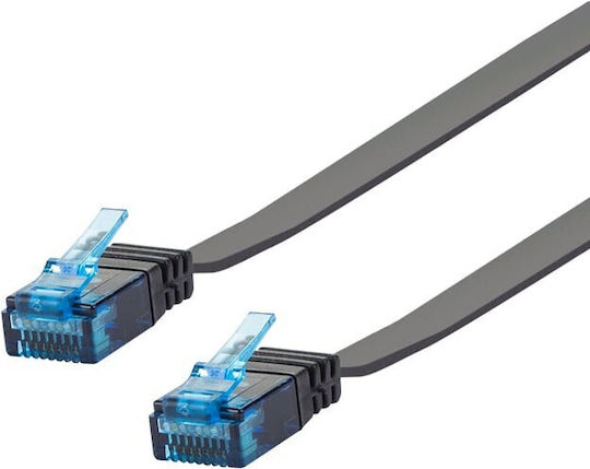 LogiLink U/UTP Cat.6 Καλώδιο Δικτύου Ethernet 10m Μαύρο