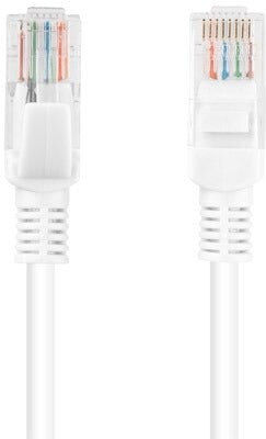 Lanberg U/UTP Cat.5e (Gigabit) Network Cable Ethernet 0.25m White