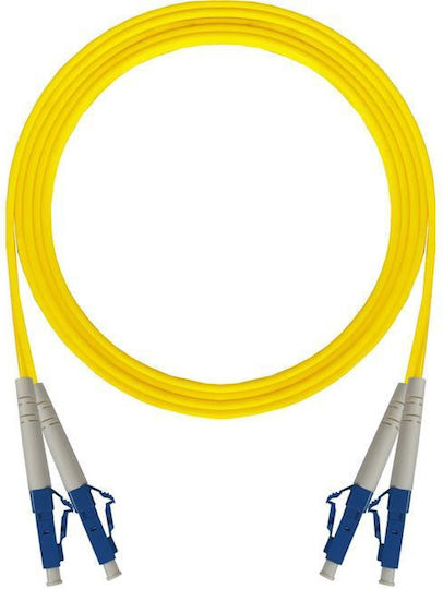 Central Network Cable Optical Fiber LC-LC 2m Yellow