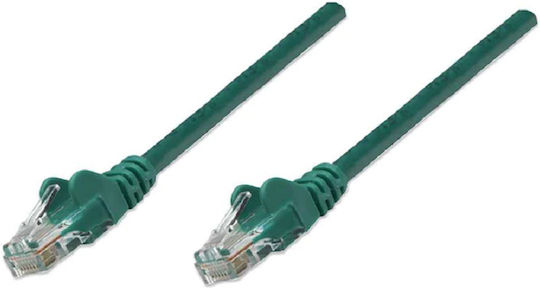 Intellinet U/UTP Cat.5e (Gigabit) Καλώδιο Δικτύου Ethernet 5m Πράσινο