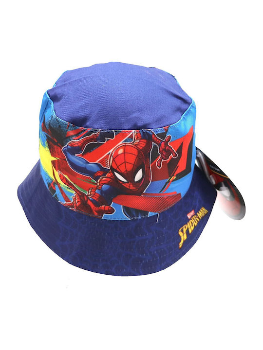 Marvel Παιδικό Καπέλο Bucket Υφασμάτινο Navy Μπλε