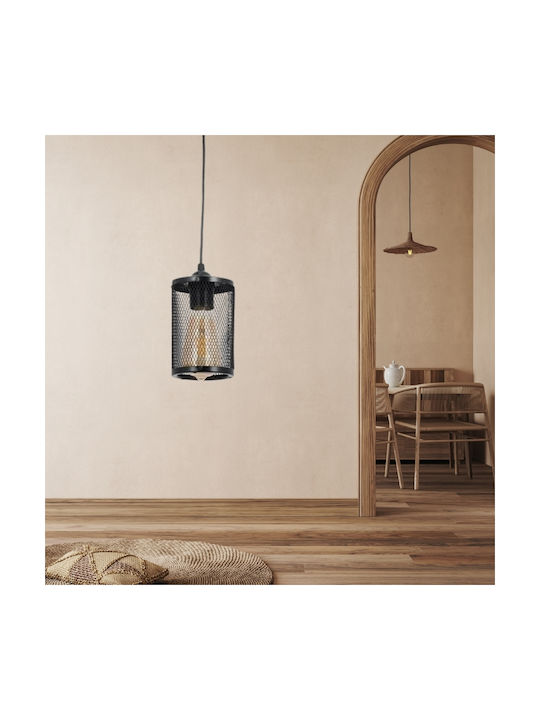 Megapap Pendant Light Single-Light for Socket E27 Black