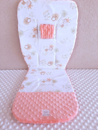 BabyValia Kinderwagenabdeckung Beidseitig 35x85cm Koralle