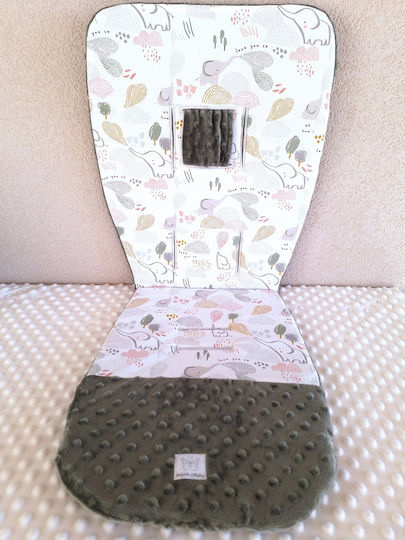 BabyValia Kinderwagenabdeckung Beidseitig 35x85cm
