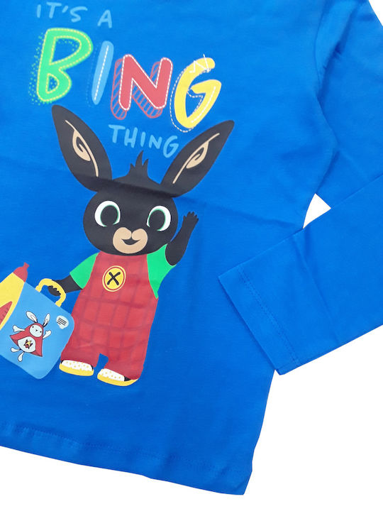 Kids' Shirt Long Sleeve Blue Bing Blue