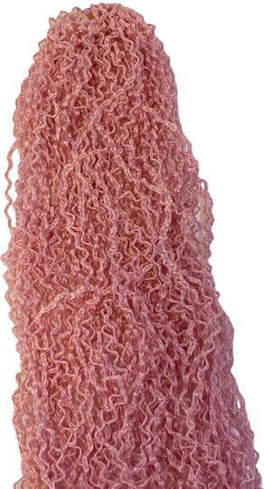 Erweiterung in Rosa Farbe 60cm Synthetisches Haar
