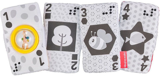 Sophie La Girafe Baby Activity Card Game Made of Fabric for 3+ Months