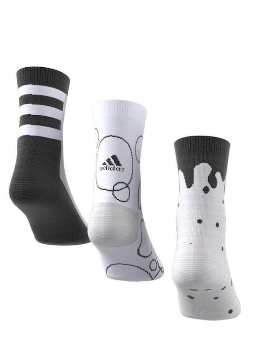 adidas Детски чорапи Graphic Сив 3 Чифта