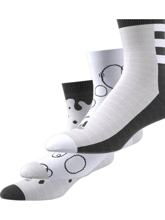 adidas Детски чорапи Graphic Сив 3 Чифта