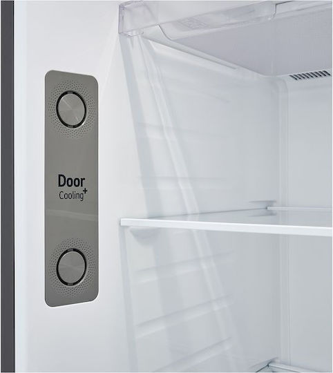 LG Kühlschrank mit Doppeltür 461Es Total NoFrost H184.5xB70xT72.5cm. Inox GTBV44PYFKD