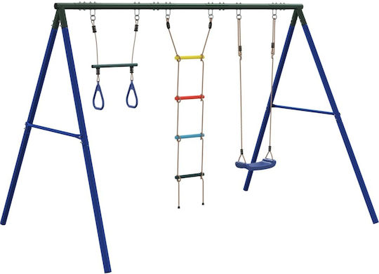 vidaXL Metal Hanging Swing 185x185x185cm Multicolour