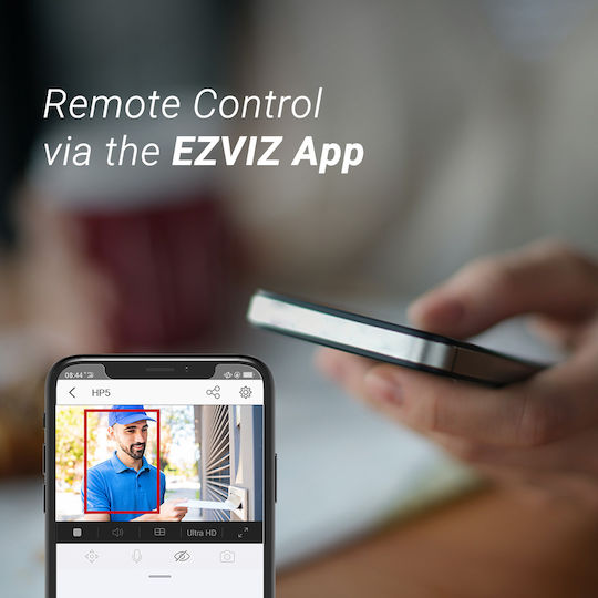 Ezviz HP5 Κουδούνι Πόρτας Wi-Fi Μαύρο
