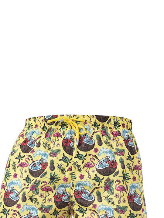 Warren Webber Men's Swimwear Shorts Yellow