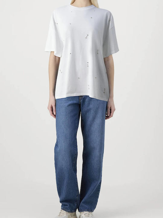Only Damen T-shirt White