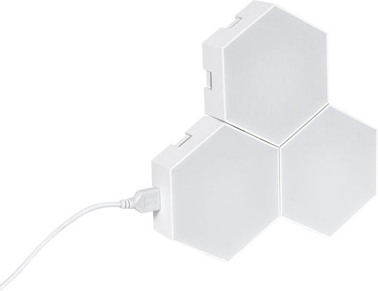 GloboStar Decorative Lamp Hexagon Multicolour