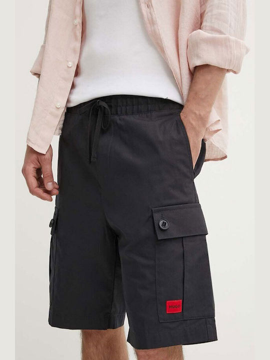 Hugo Herrenshorts Cargo Schwarz