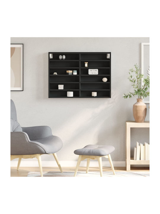 Shelf Wall Black 80x8.5x58cm