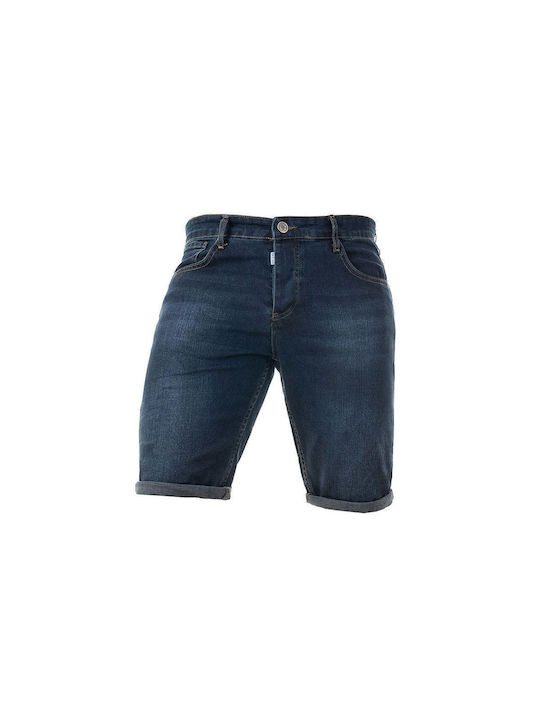 Senior Herrenshorts Jeans Blue