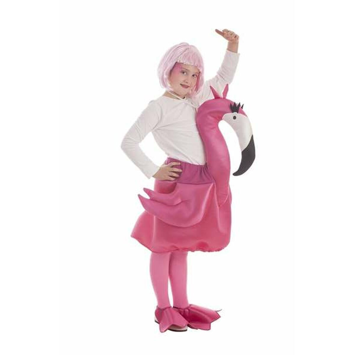 Kimokawaii Madrid Kostüm In Rosa – Chulapa-Kleid Mit Decke, Tuch & Tasche Für Mädchen (5-6 Jahre)