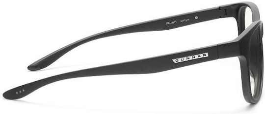 Gunnar Rush Onyx Clear Glass Natural