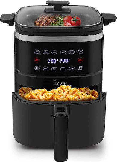 Izzy Digital Air Fryer and Grill Air Fryer 5lt Black