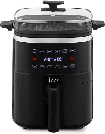 Izzy Digital Air Fryer and Grill Air Fryer 5lt Black