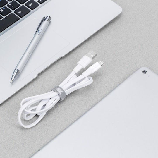 Rivacase 6001 Редовна USB-A към Lightning кабел Черен 1.2м