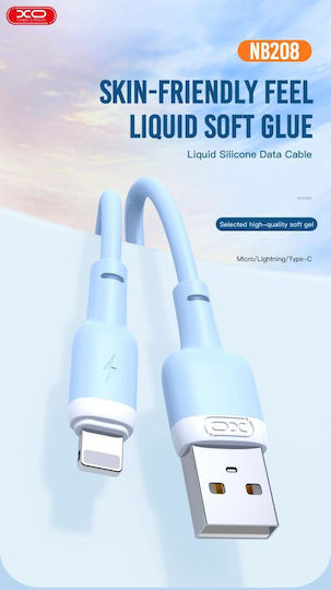 XO Nb208a Stainless to Lightning Cable 20W Black 1m (16.005.0243)