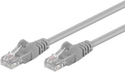 Goobay U/UTP Cat.6 Netzwerkkabel Ethernet 15m Grau
