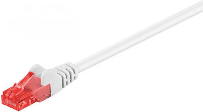 Goobay U/UTP Cat.6 Ethernet Network Cable 1m White 1pcs