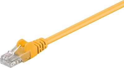 Goobay U/UTP Cat.5e Ethernet Cable 1m Yellow