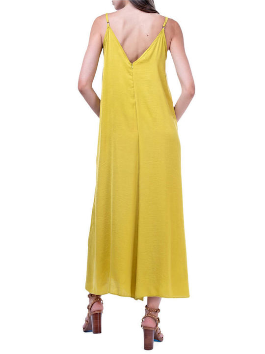 Moutaki Γυναικεία Ολόσωμη Φόρμα Yellow
