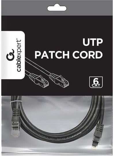 Cablexpert U/UTP Cat.6 (Gigabit) Network Ethernet Cable 3m Black