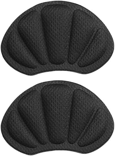 Set 2 Zola Shoe Cushion Pads Shoes Universal 9.6x6 Cm Black