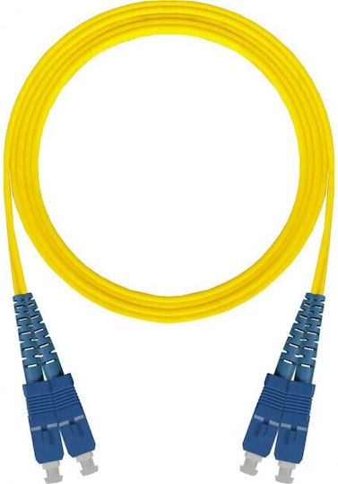 Central Network Cable Optical Fiber SC-SC 2m Yellow