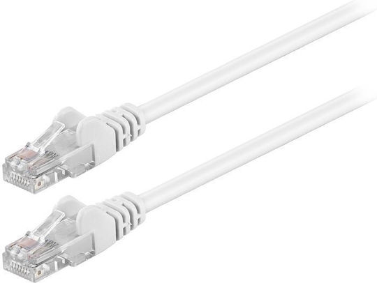 Goobay U/UTP Cat.5e Ethernet Network Cable 0.5m White 1pcs