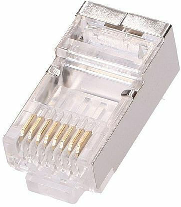 Extralink RJ-45 male/female Connector 1pc