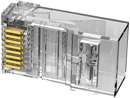 Vention Βύσμα RJ-45 100τμχ Διάφανο (IDBR0-100)