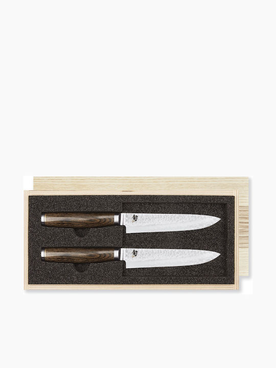 Kai Shun Premier Tim Mälzer Μαχαίρια Steak από Ανοξείδωτο Ατσάλι 13cm 2τμχ