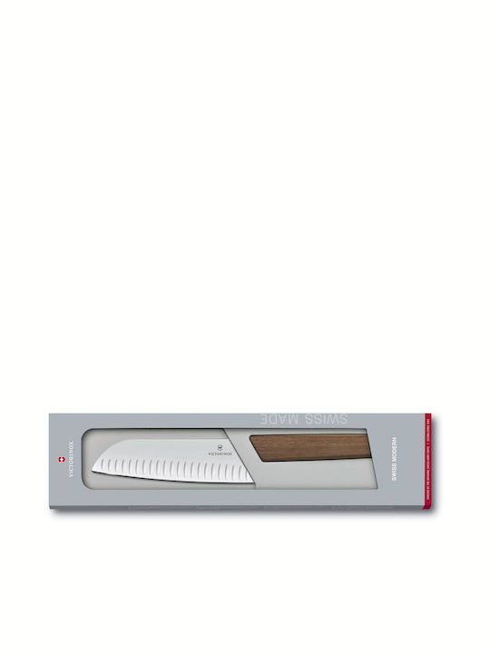 Victorinox Swiss Modern Messer Santoku aus Edelstahl 22cm 6.9050.17K 1Stück