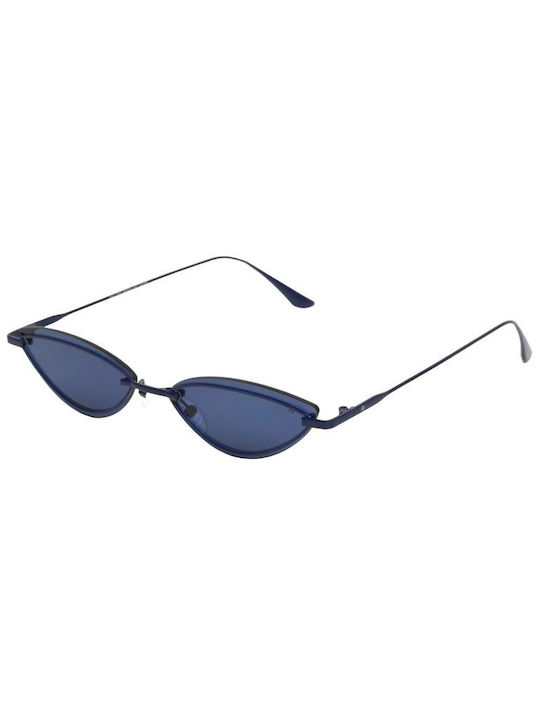 AV Sunglasses Willow Γυναικεία Γυαλιά Ηλίου με Μπλε Μεταλλικό Σκελετό και Μπλε Φακό