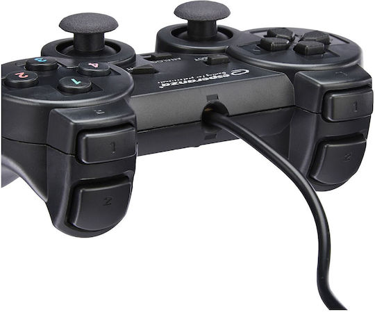 Esperanza Warrior Ενσύρματο Gamepad για PC Μαύρο