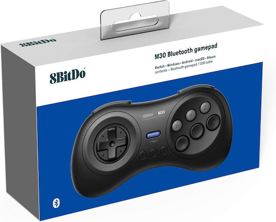 8Bitdo M30 Bluetooth Wireless Gamepad for Android / PC / Switch Black