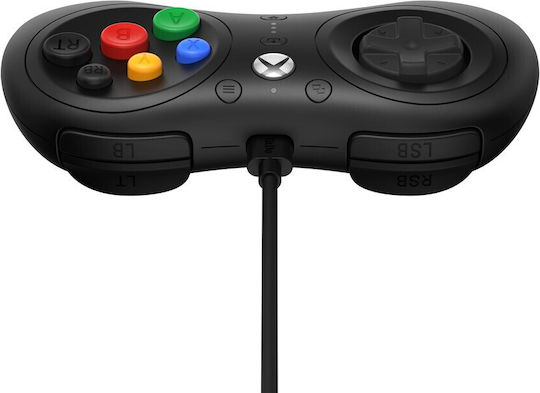 8Bitdo M30 Wired Gamepad for PC / Xbox Series / Xbox One / Switch Black