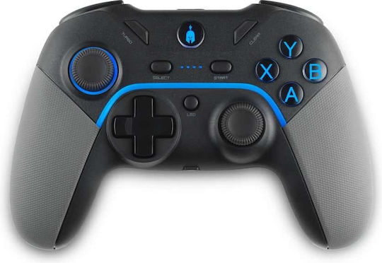 Spartan Gear Velos Ασύρματο Gamepad για PC Μαύρο